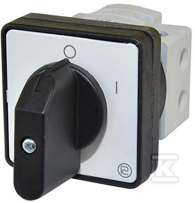 16 A cam switch with front plate, - T0-Ł S16JDG1101 A6